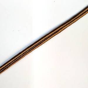 Liseré MARRON extérieur pour 12 foulards