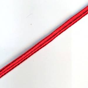 Liseré ROUGE extérieur pour 12 foulards
