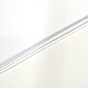 Liseré BLANC intérieur pour 12 foulards