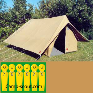 Tente PATROUILLE 6 places CONFORT (Marque Delahaye)