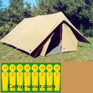 Tente PATROUILLE 8 places CONFORT (Marque Delahaye)
