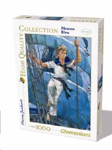 Puzzle Mousse Bleu (1000 pièces)