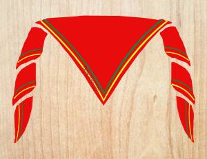 Foulard Routier Guide-Ainée SUF