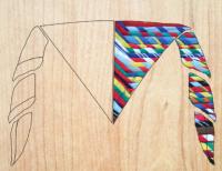Foulard Mi-Partie
